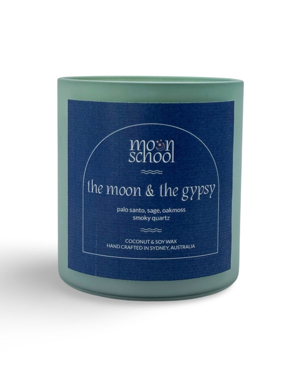 THE MOON & THE GYPSY CRYSTAL CANDLE